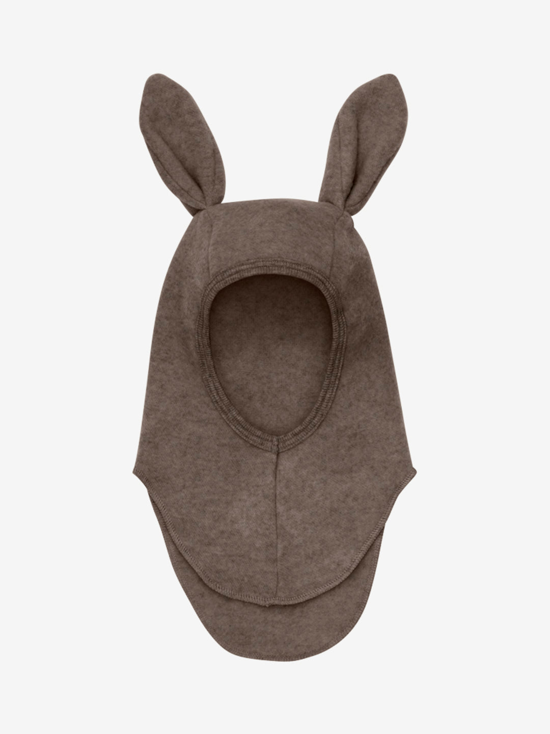 HUTTEliHUT | Balaclava Ears Wool Fleece - Brown Melange