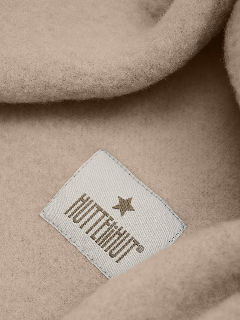 HUTTEliHUT | Balaclava Ears Wool Fleece - Mahogany Rose