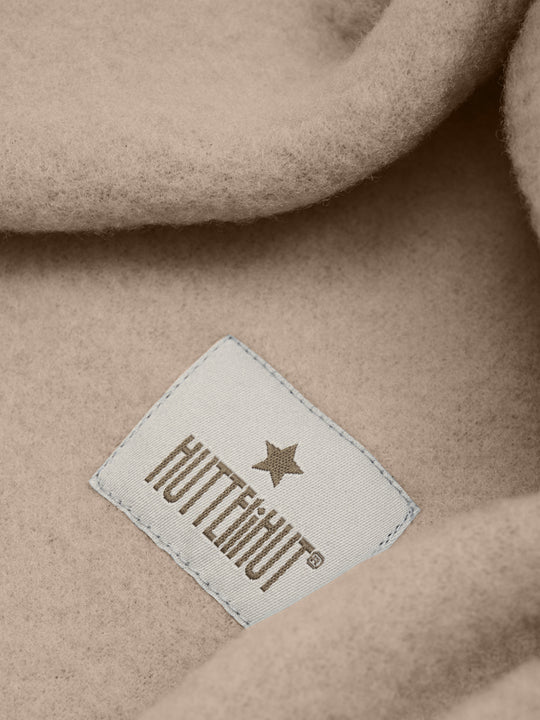 HUTTEliHUT | Balaclava Ears Wool Fleece - Mahogany Rose