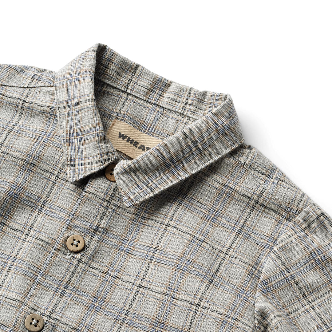 Wheat Main Shirt Oscar - Cloudy Blue