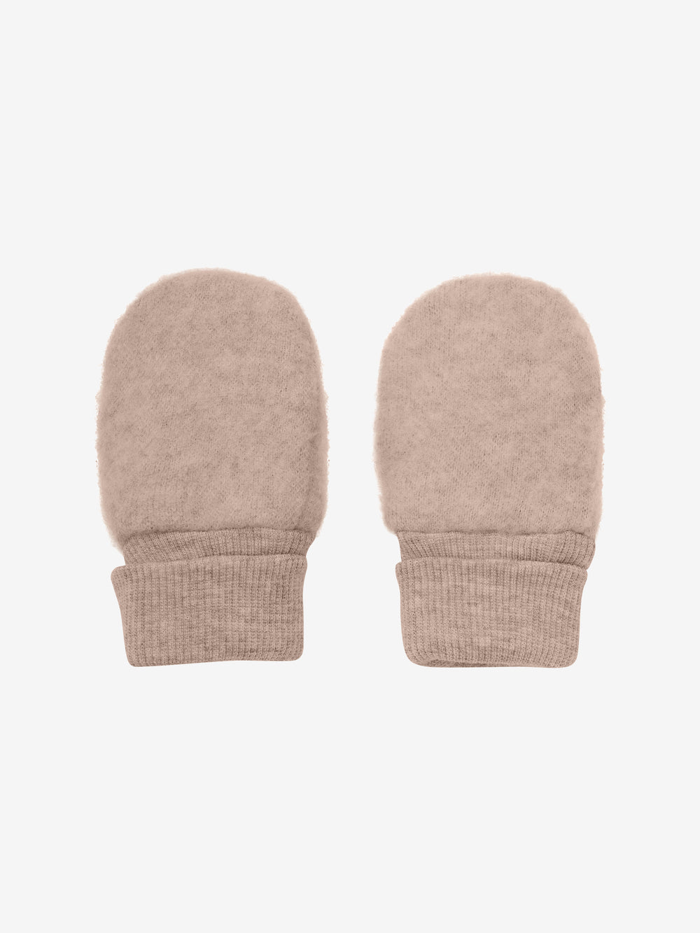 HUTTEliHUT | Mittens Wool Fleece 2-layer - Mahogany Rose
