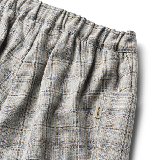 Wheat Main Trousers Lined Henry - Cloudy Blue Check