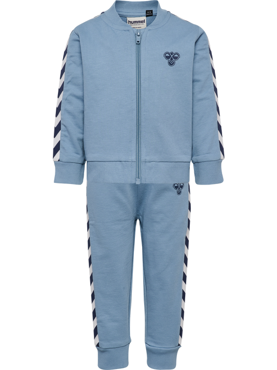 hummel MINI REG CHEVRON SET - FADED DENIM - Torgunns Barneklær AS