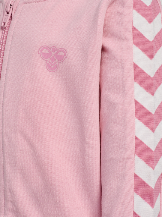 hummel MINI REG CHEVRON SET - PINK NECTAR - Torgunns Barneklær AS