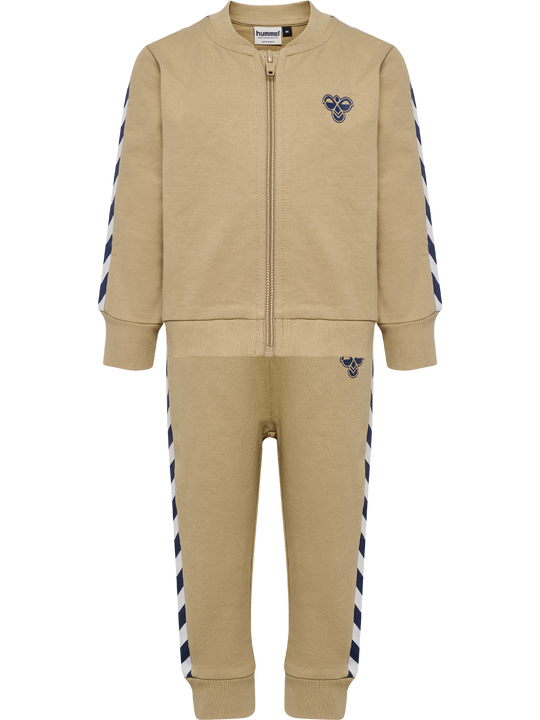 hummel MINI REG CHEVRON SET - CORNSTALK - Torgunns Barneklær AS