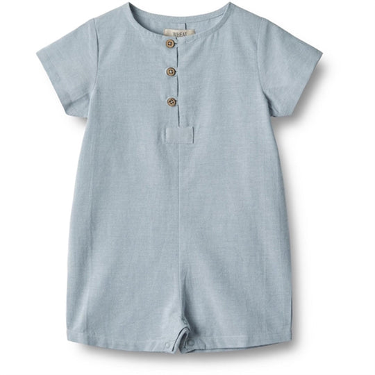 Wheat Playsuit Niller - Blue Waves - Torgunns Barneklær AS