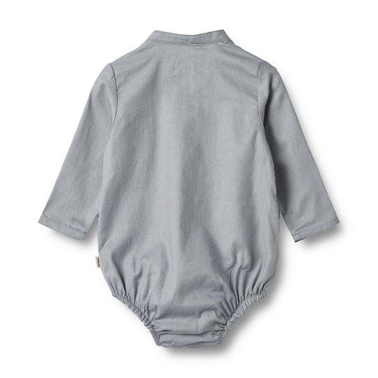 Wheat Romper Shirt Victor - Cloudy Sky