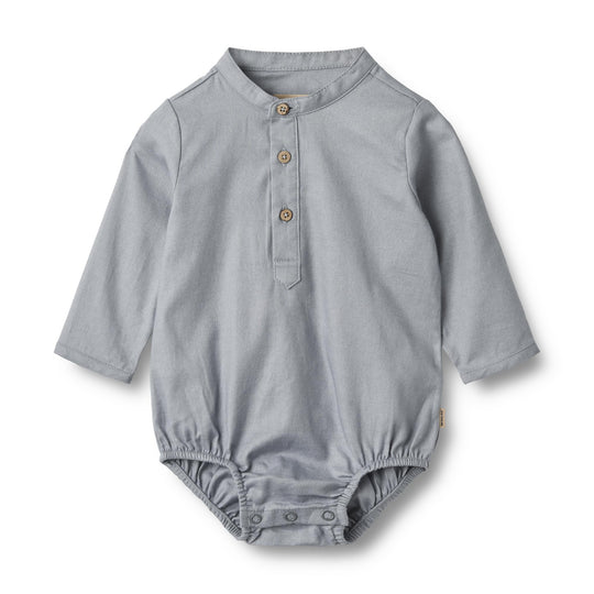 Wheat Romper Shirt Victor - Cloudy Sky