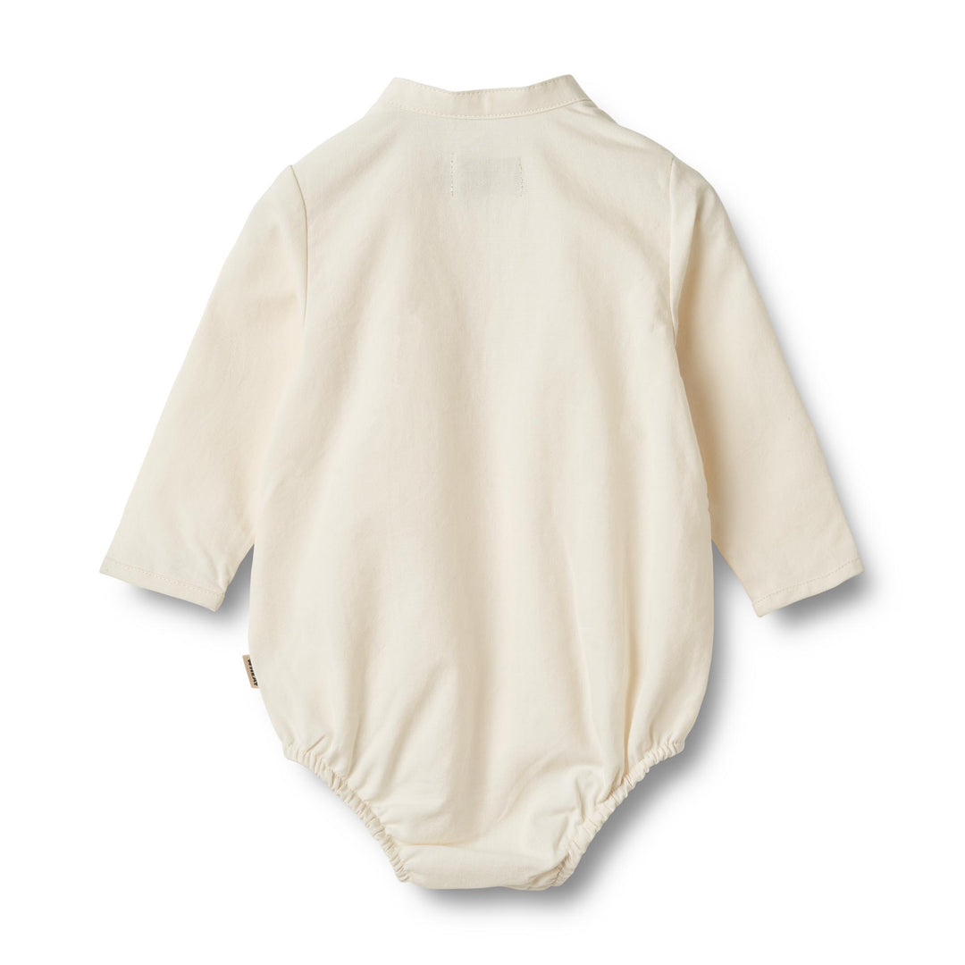 Wheat Main Romper Shirt Victor - Eggshell