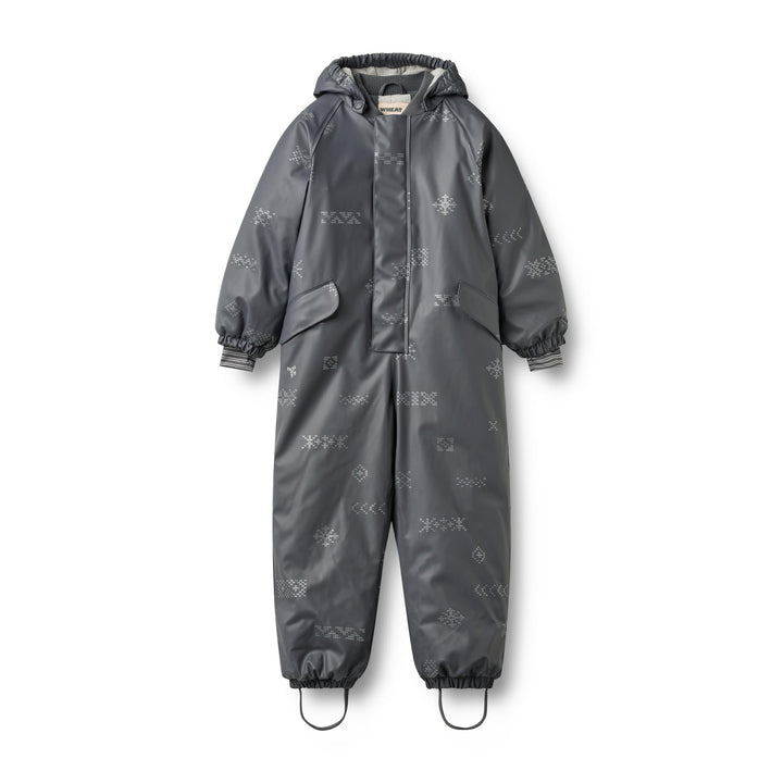 Wheat | Ludo Foret Regndress – Reflective Jacquard