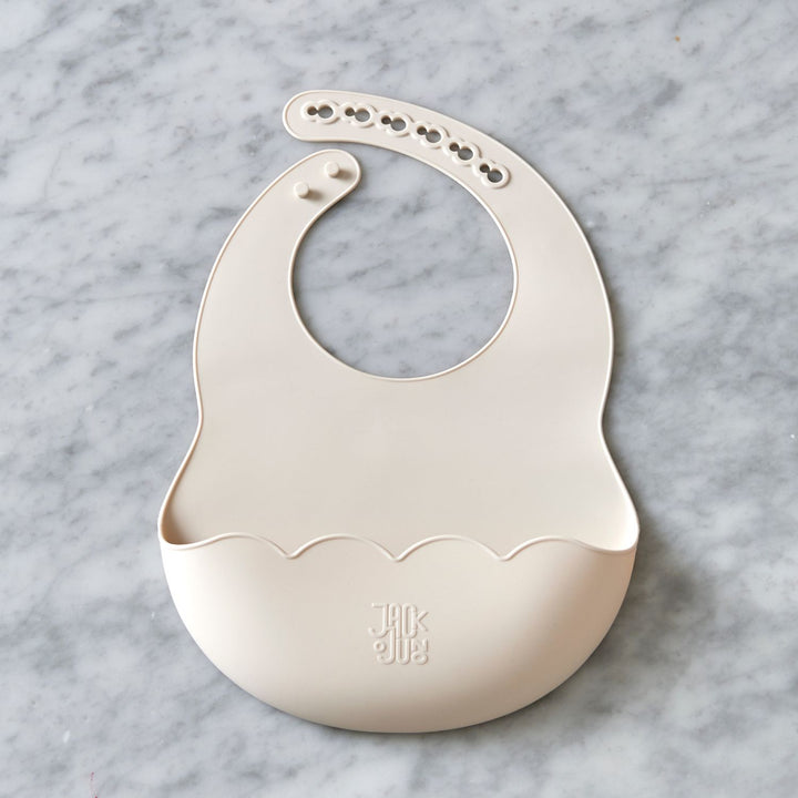 Jack o Juno Poppy Bib - Cream - Torgunns Barneklær AS