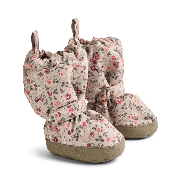 Wheat | Outerwear Booties - Grey Moon Flowers