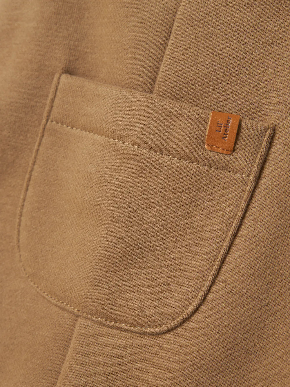 Lil' Atelier Baby ILONDON RUK SWEAT OVERALL - Sepia Tint