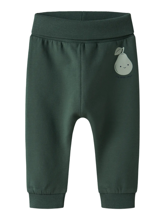 name it baby VONNE SWEAT PANT - Garden Topiary | Pear - Torgunns Barneklær AS