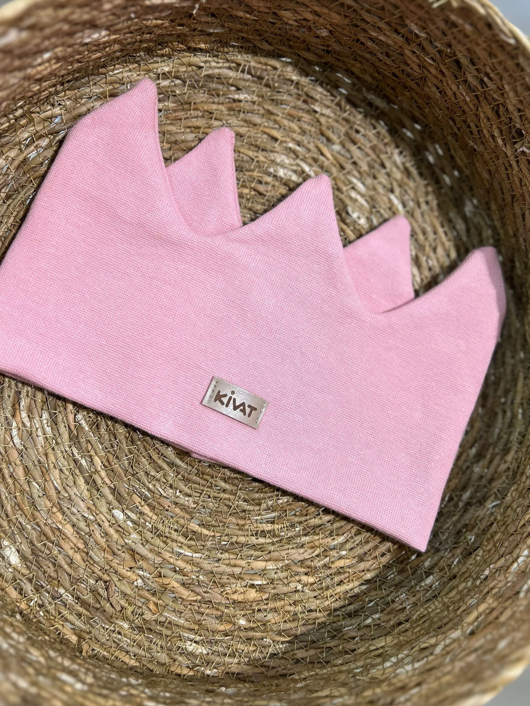 KIVAT Krone Pannebånd m/Vindstopp - Vintage Pink