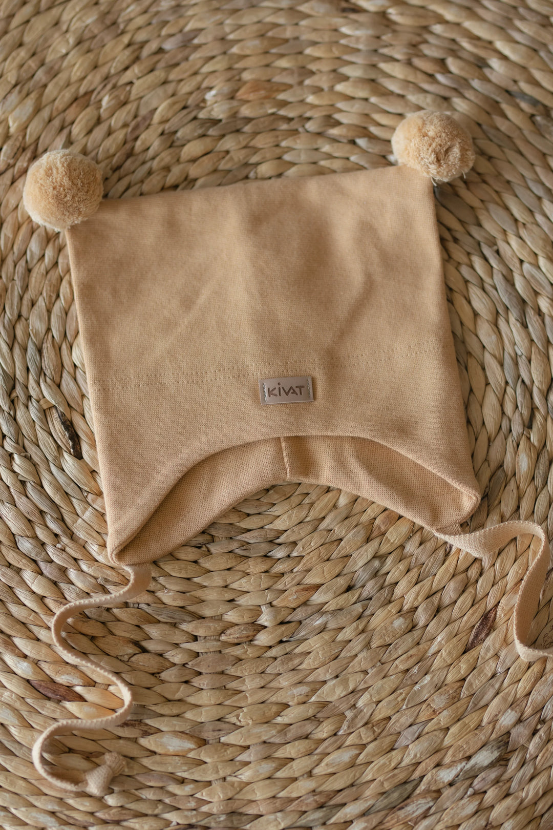 Kivat | Vårlue m/vindstopper - Lys Beige