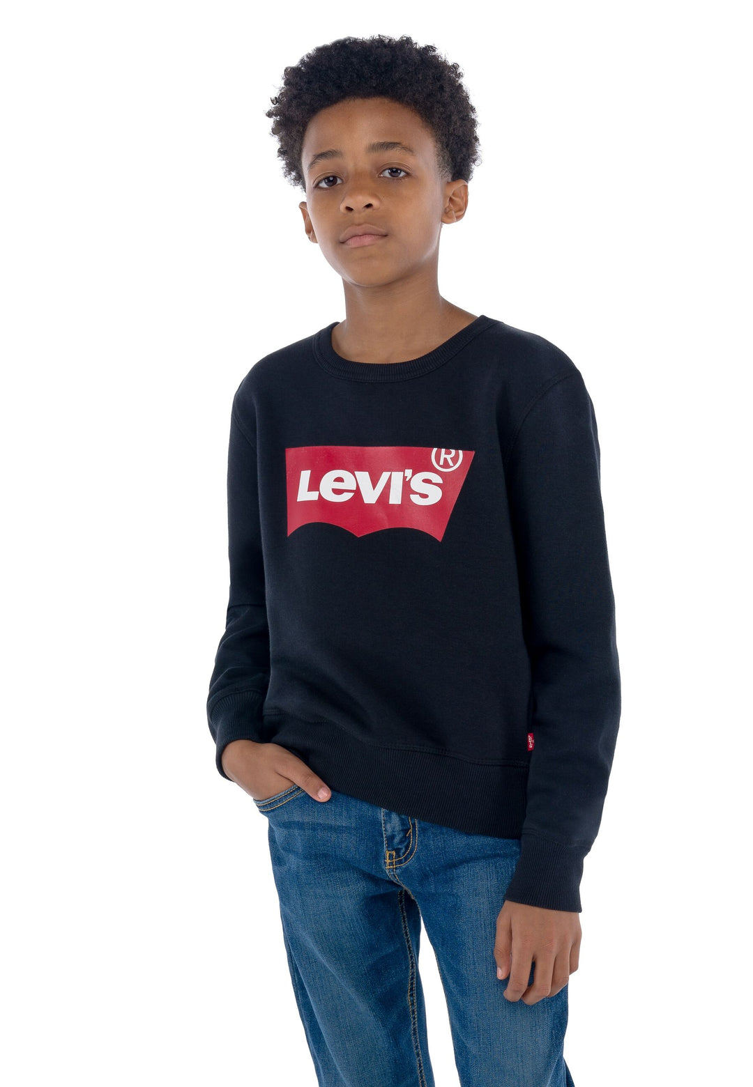 Levis Batwing Crewneck Sweatshirt – Black