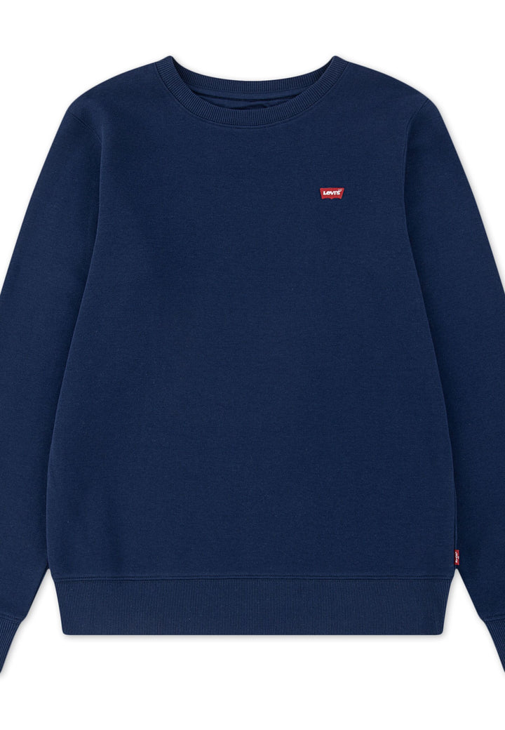 Levis Mini Logo Crewneck Sweatshirt – Dress Blues