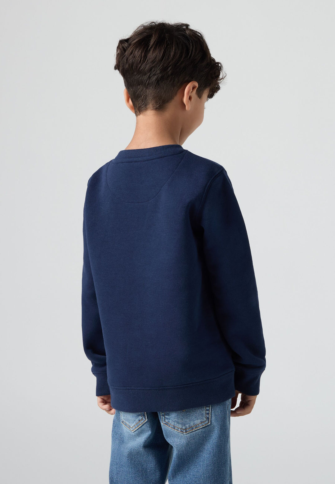 Levis Mini Logo Crewneck Sweatshirt – Dress Blues
