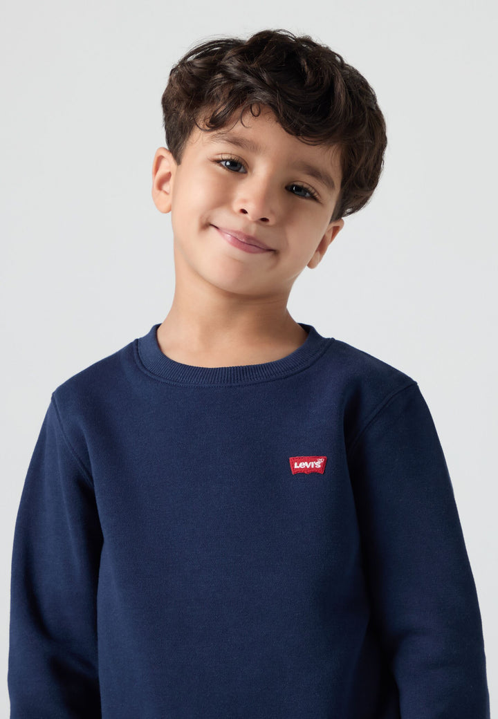 Levis Mini Logo Crewneck Sweatshirt – Dress Blues