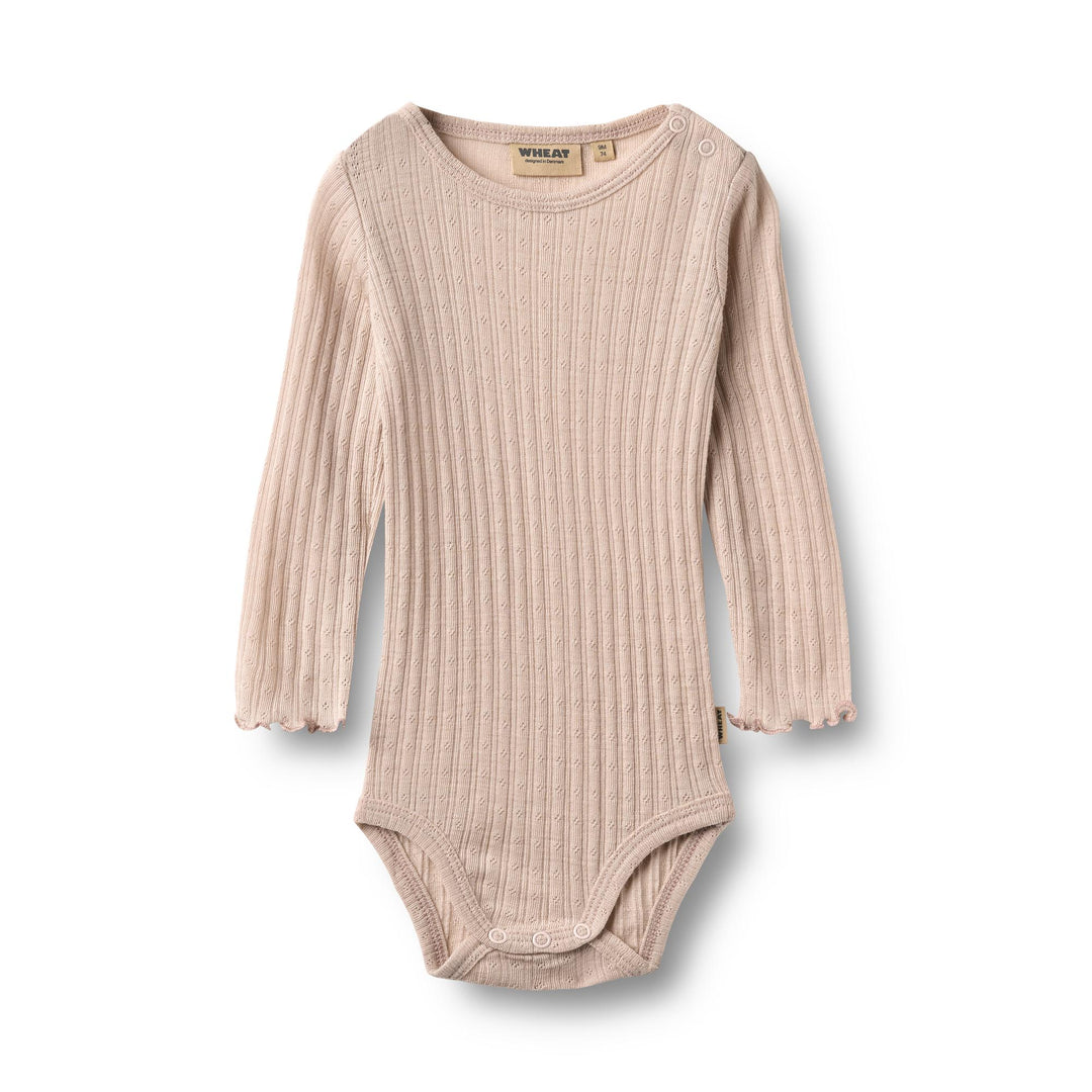Wheat | Ull/Silke Body Liea - Pale lilac