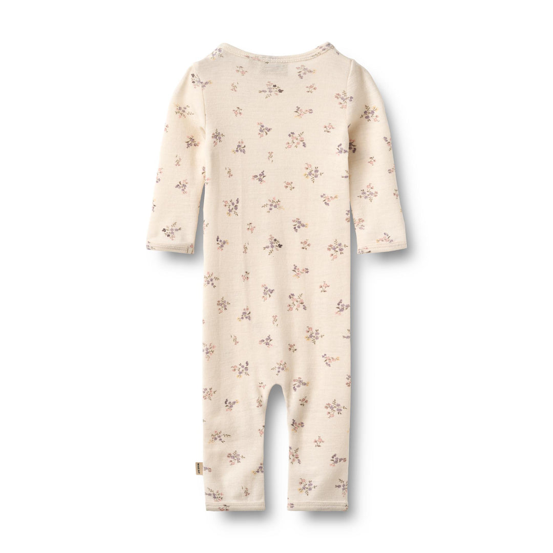 Wheat | Ull Jumpsuit Haven - Eggshell Flowers