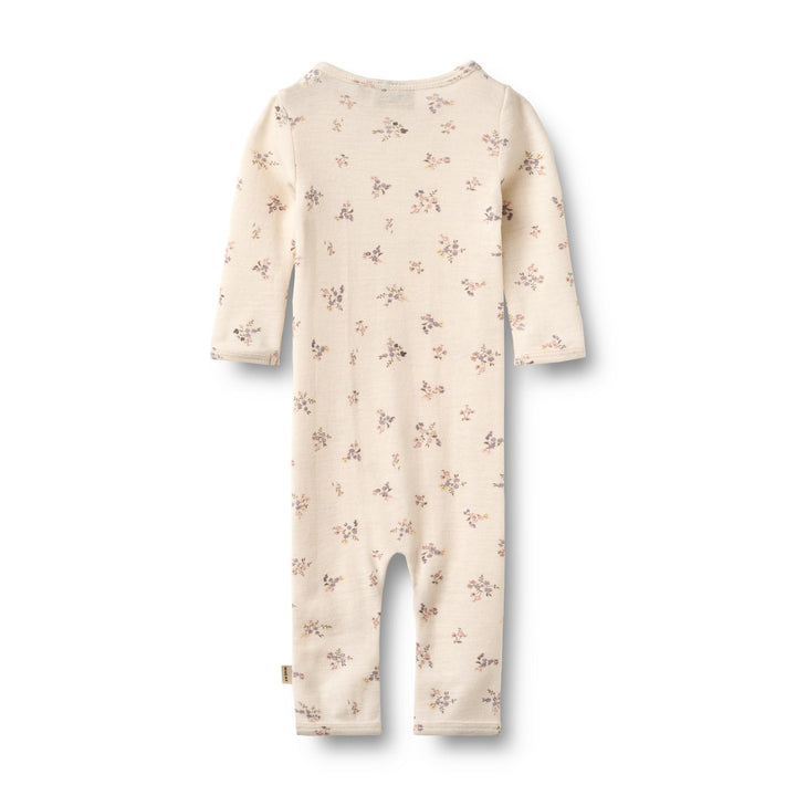 Wheat | Ull Jumpsuit Haven - Eggshell Flowers