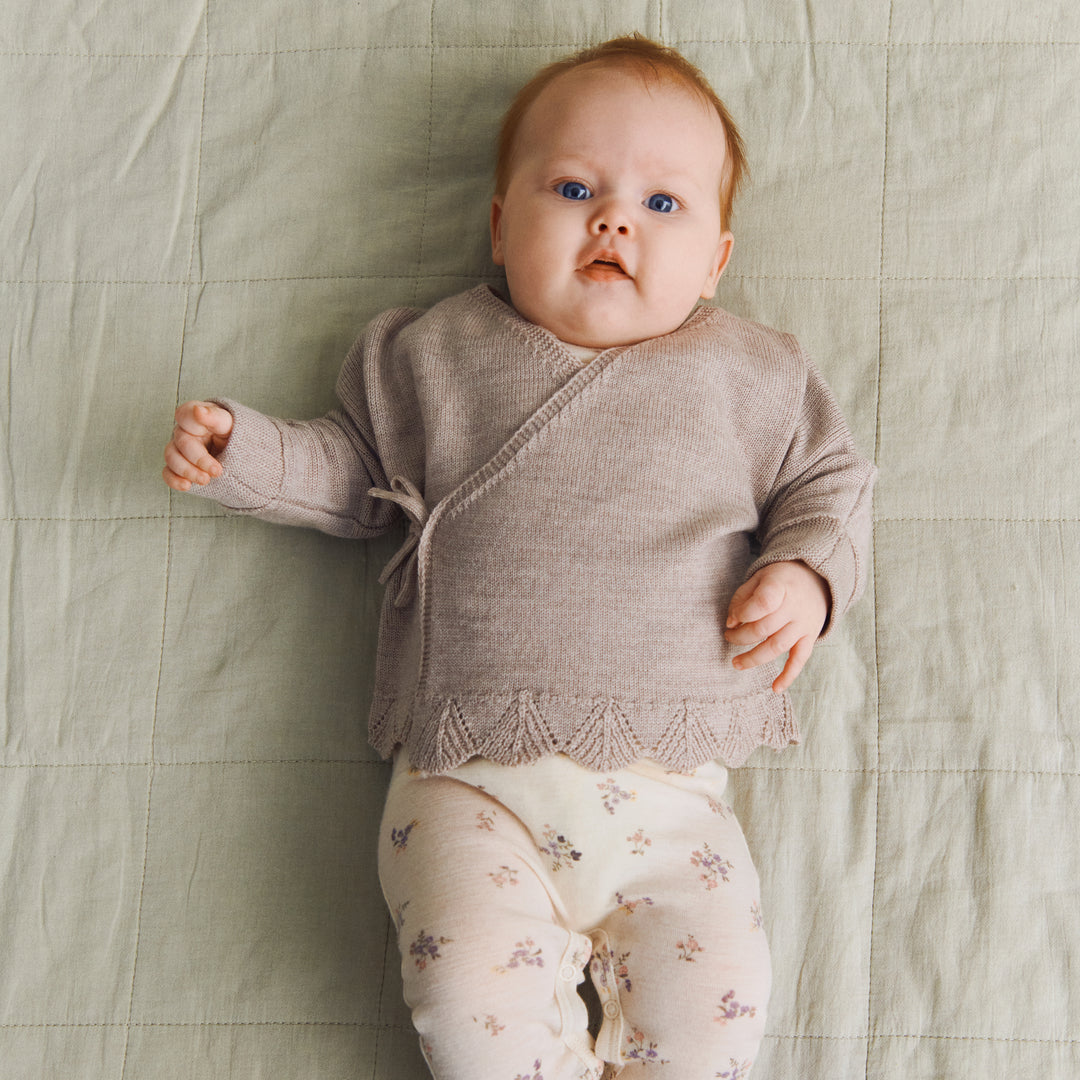Wheat | Ull Jumpsuit Haven - Eggshell Flowers
