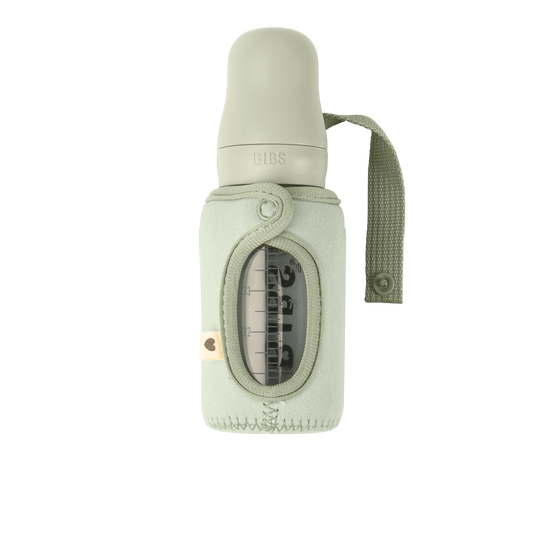 BIBS Baby Bottle Sleeve - Small Sage - Torgunns Barneklær AS