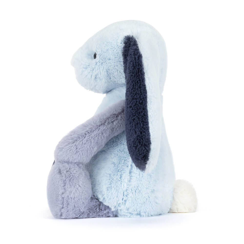 Jellycat | Bashful Patchwork Blue Bunny Original
