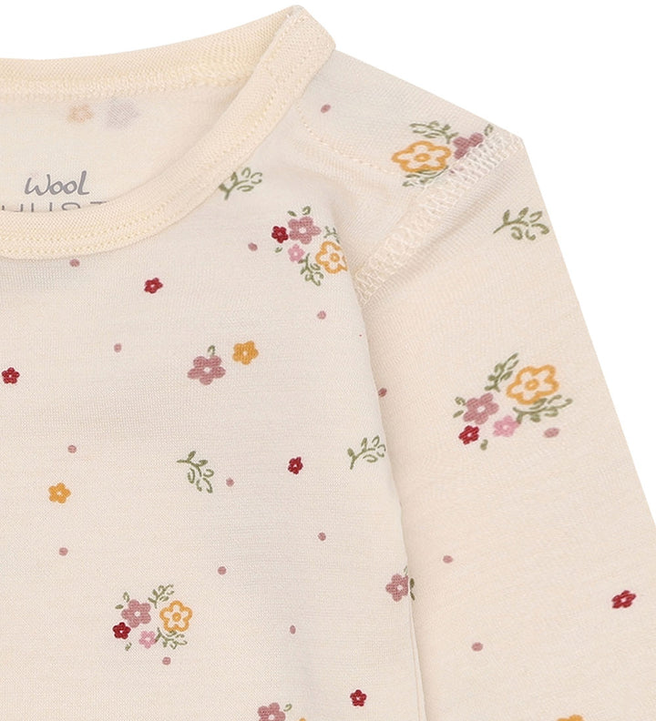 Hust &amp; Claire | Bo Flora Body Merinoull – Offwhite