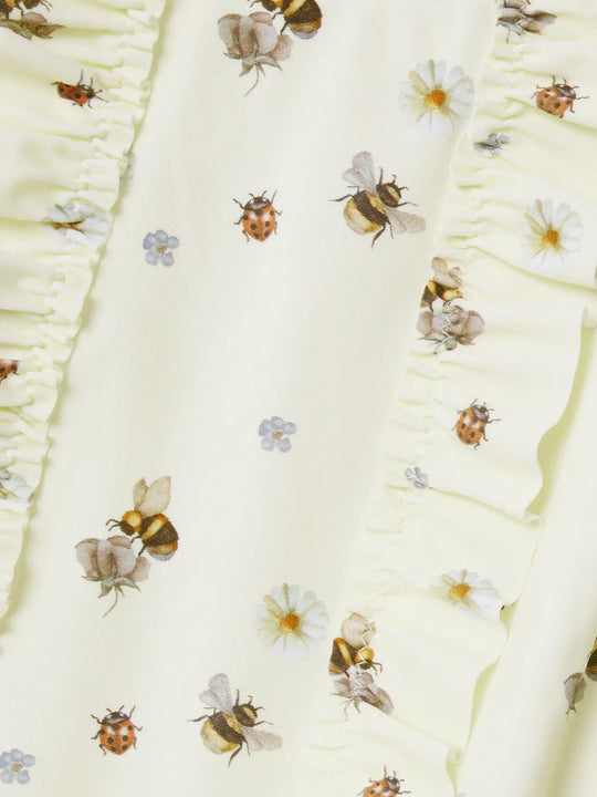 Lil' Atelier Mini HELGINA SWIMSUIT - Turtledove - Torgunns Barneklær AS