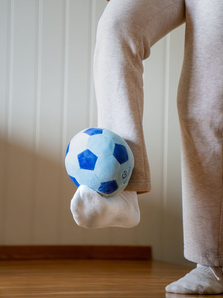 Inneball | fotball til innendørs lek - Svart &amp; Hvit