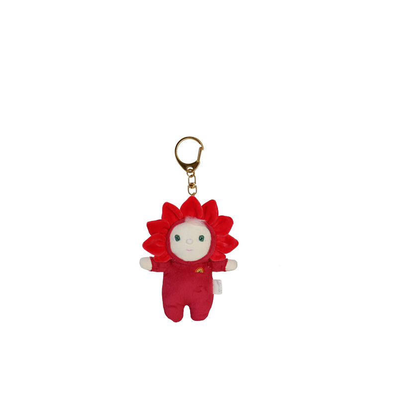 Olli Ella | Dinky Bag Charm - Rose