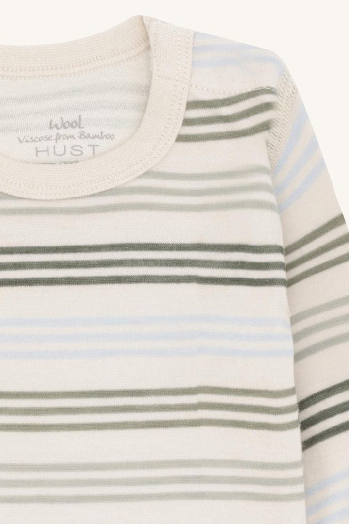 Hust &amp; Claire | Baloo 3 Stripes Body Ull/Bambus – French Oak