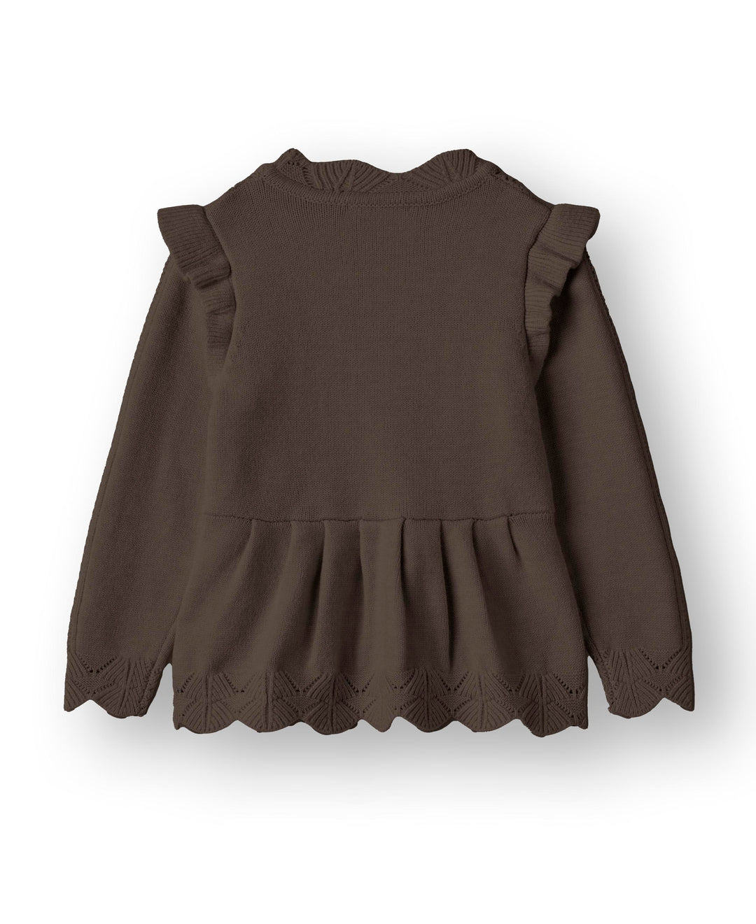 FLIINK ALILLY PEPLUM PULLOVER - CARAFE