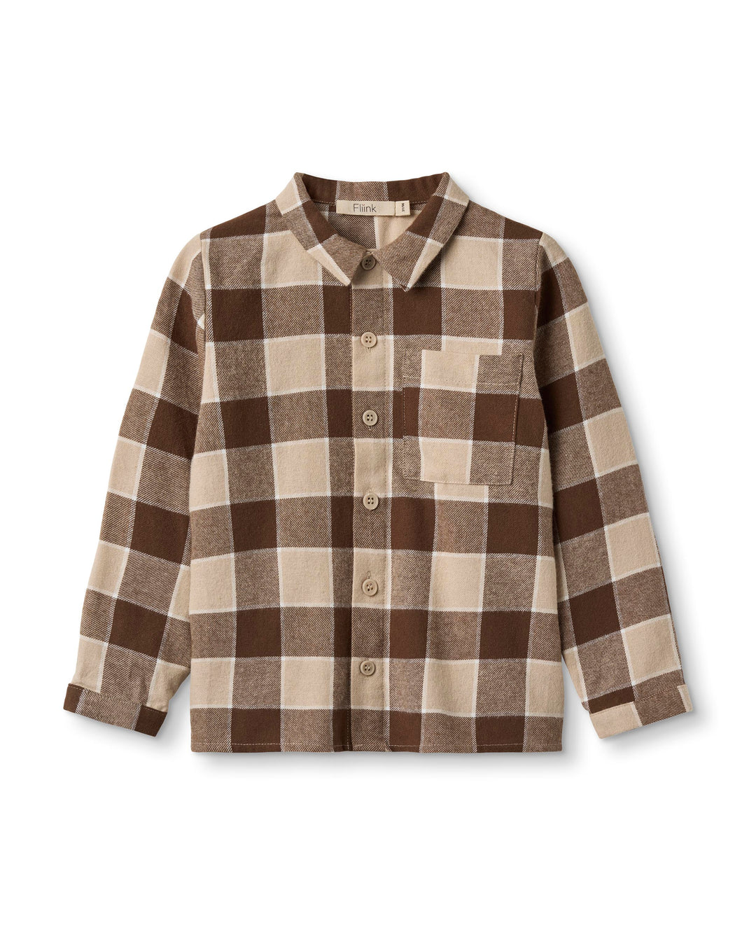 FLIINK CODY SHIRT - HUMUS CHECK