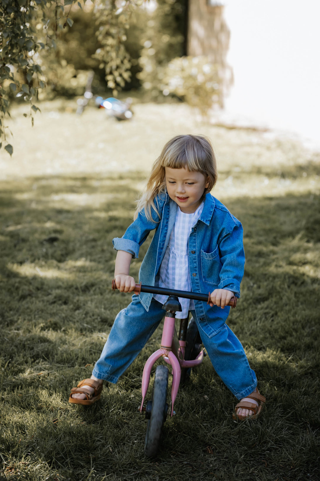 FLIINK DON DENIM PANT - LIGHT DENIM BLUE