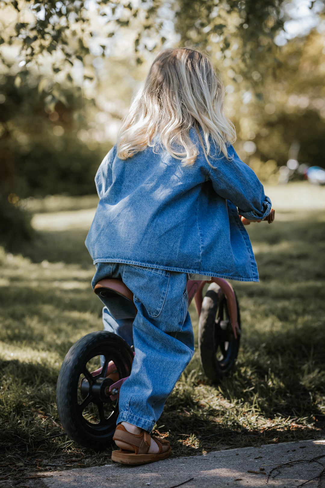 FLIINK DON DENIM PANT - LIGHT DENIM BLUE