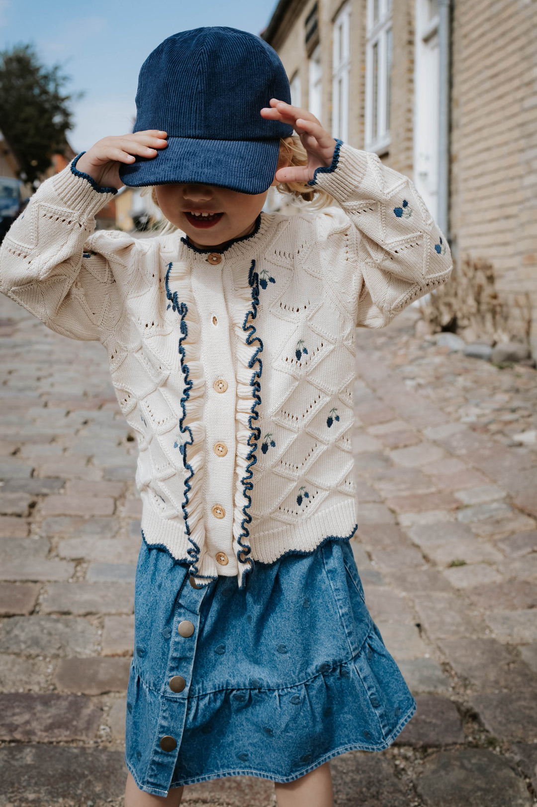 FLIINK DONNA DENIM SKIRT - LIGHT DENIM BLUE