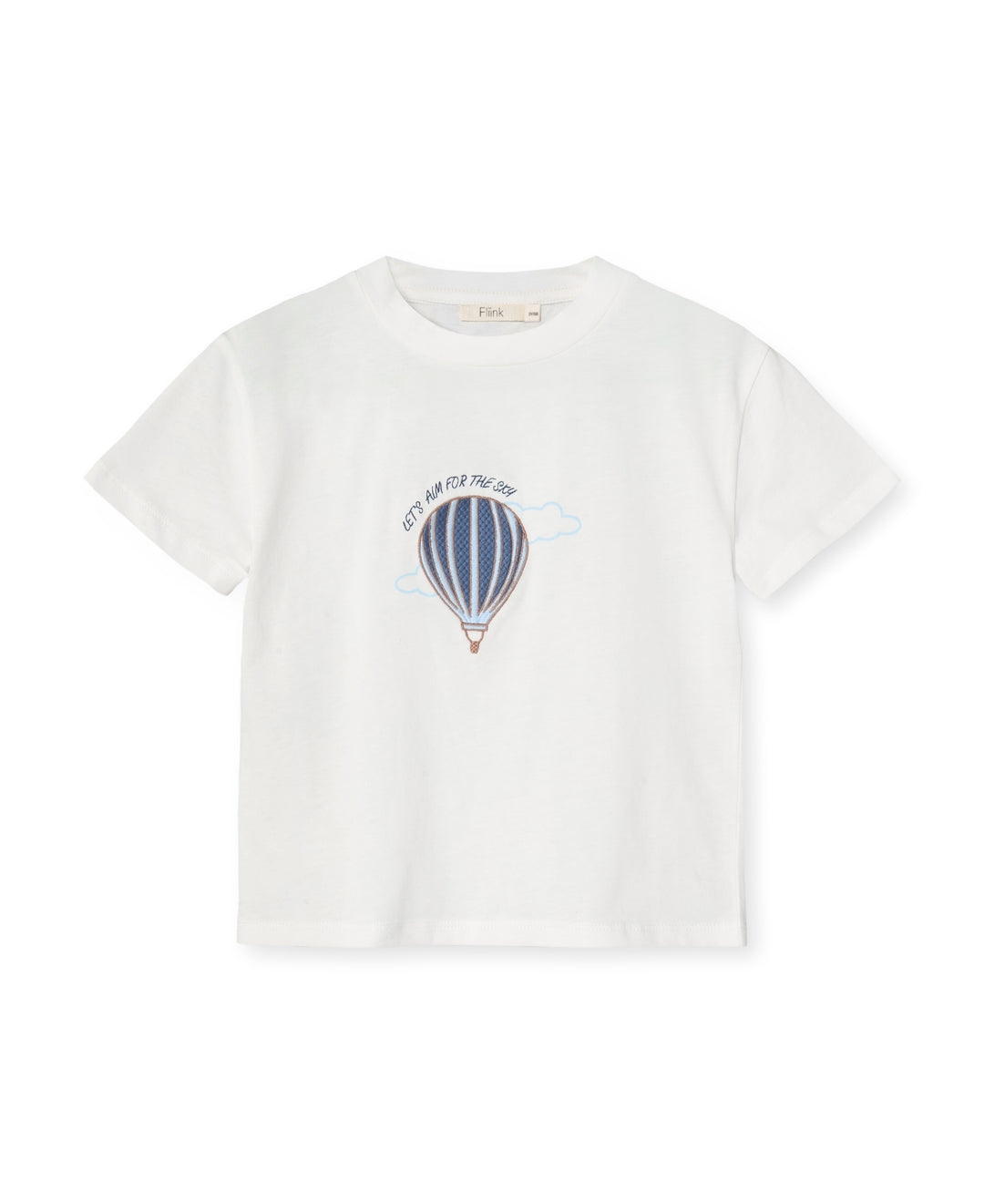 FLIINK SOMMER BALLOON T-SHIRT - CLOUD DANCER