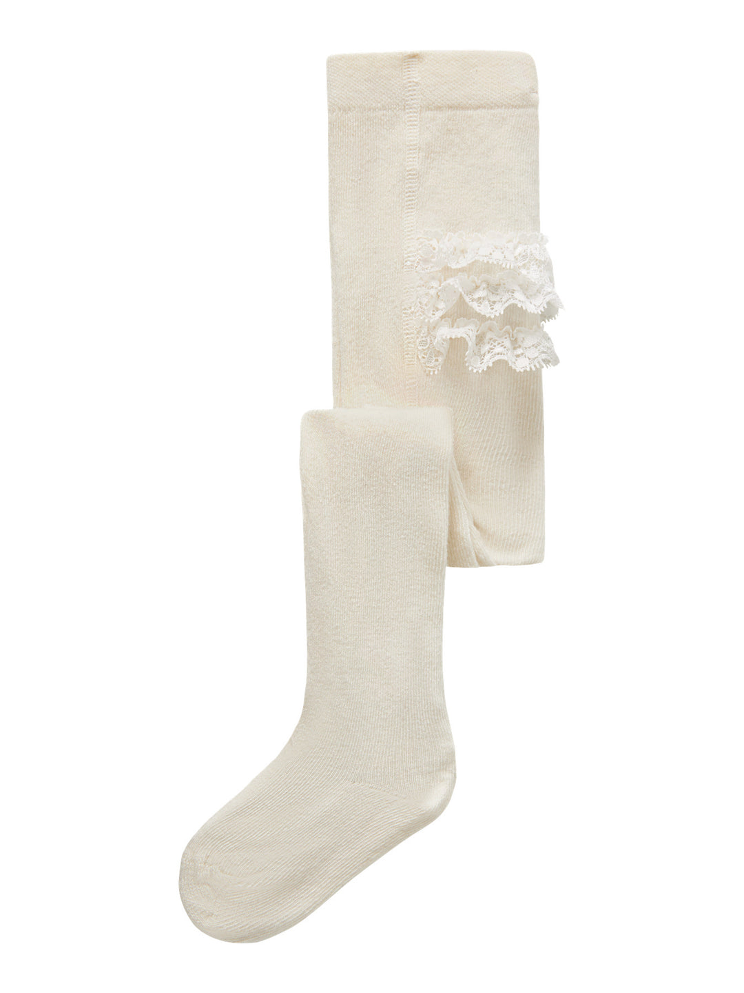 name it baby OPAGNA PANTYHOSE - Cloud Dancer - Torgunns Barneklær AS