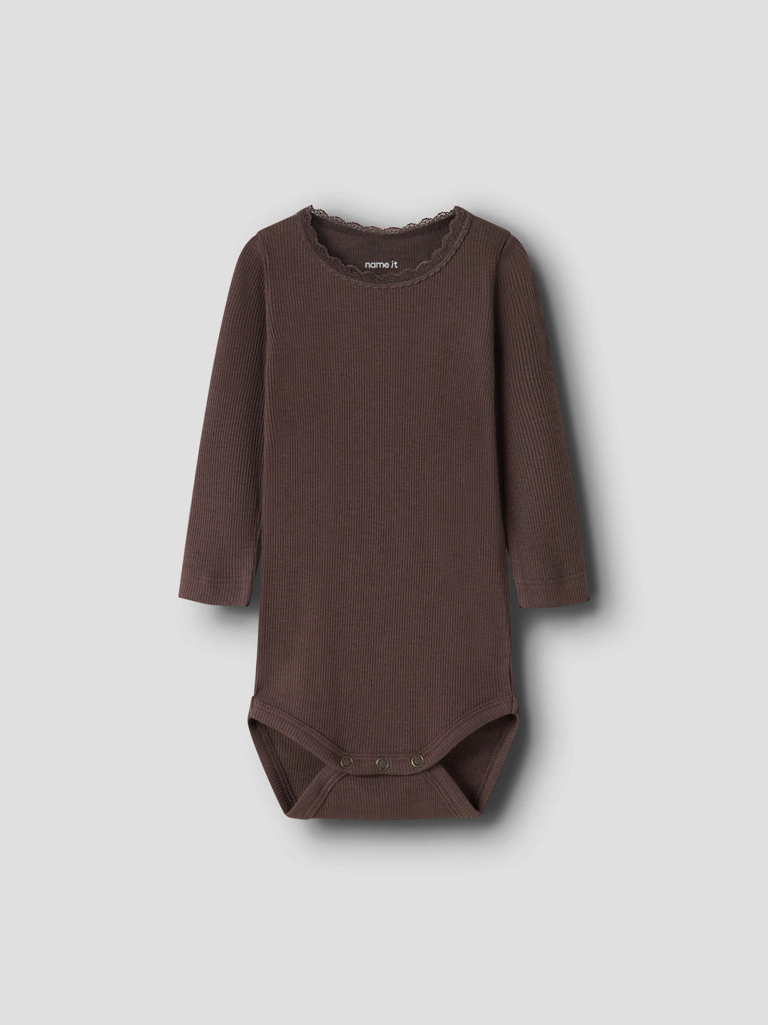 name it baby KAB LS BODY NOOS - French Roast