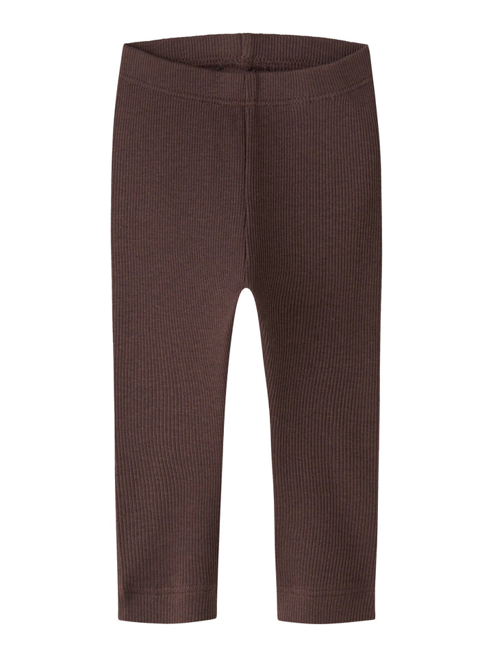 name it baby KAB LEGGING NOOS - French Roast
