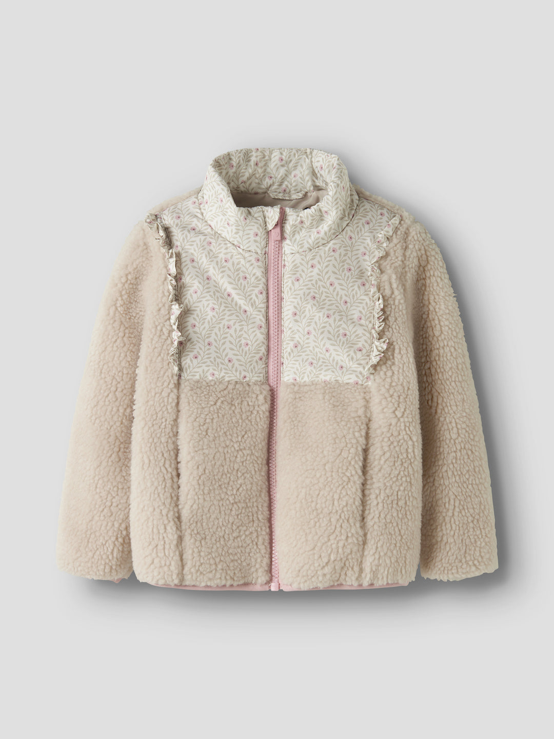 name it mini MINNA TEDDY JACKET - Rainy Day
