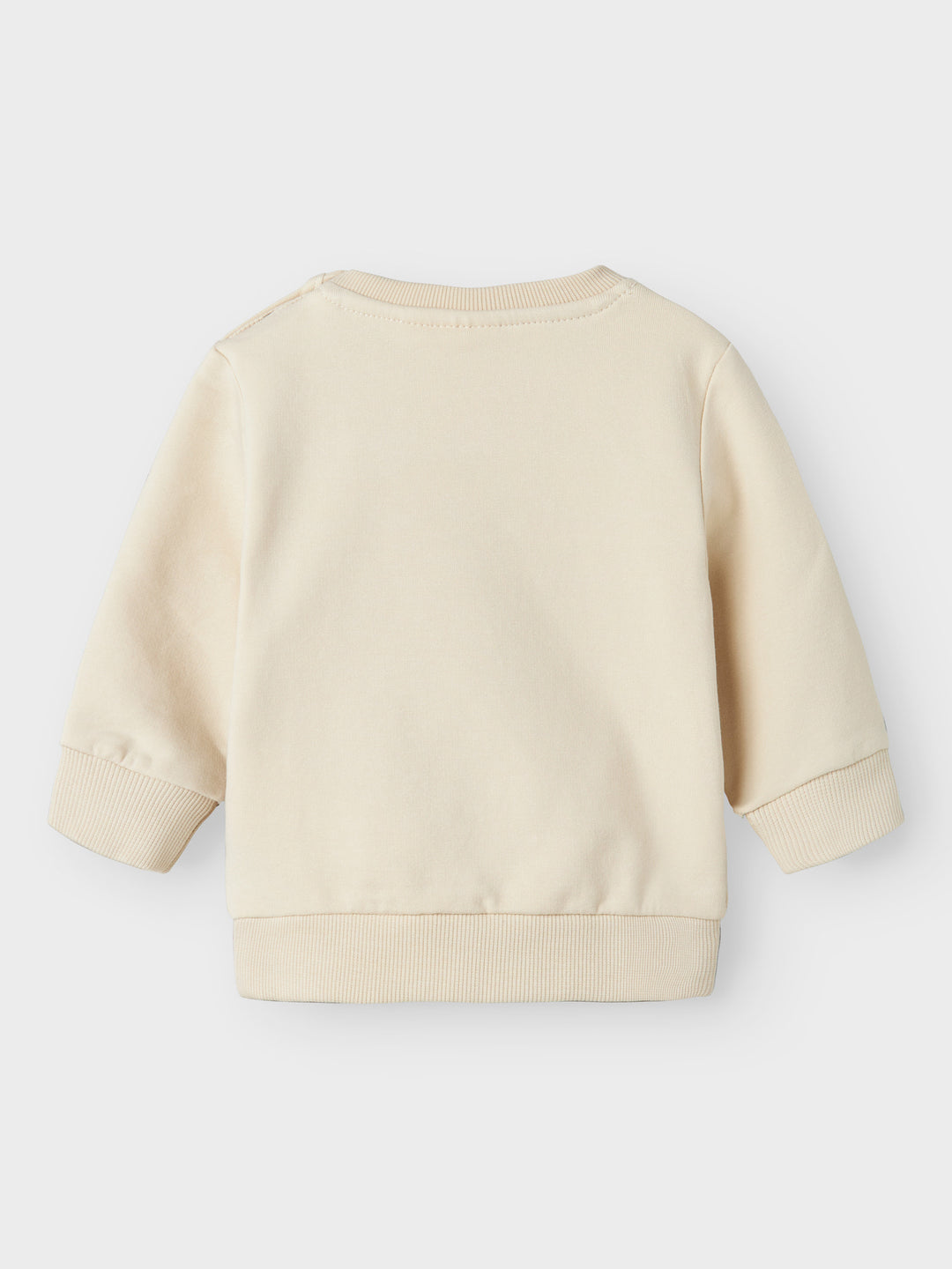 name it baby VRILLIE LS SWEAT - Summer Sand | Hearts - Torgunns Barneklær AS