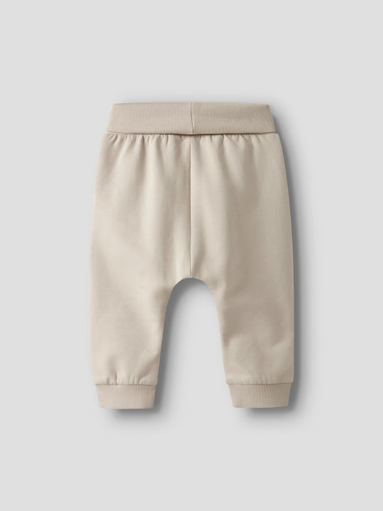 name it baby VONNE SWEAT PANT - Peyote | Dino - Torgunns Barneklær AS