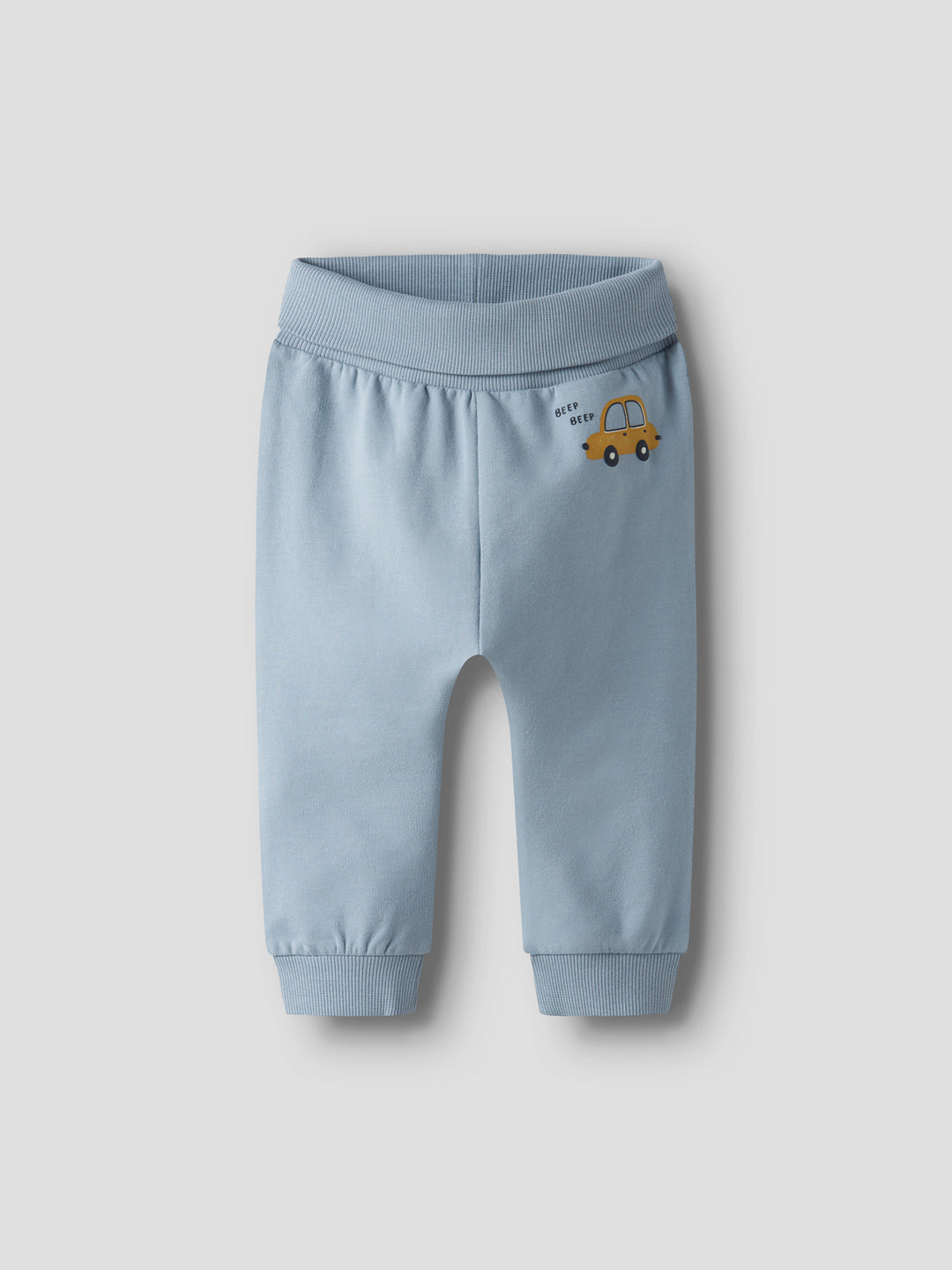 name it baby VONNE SWEAT PANT - Dusty Blue | Car - Torgunns Barneklær AS