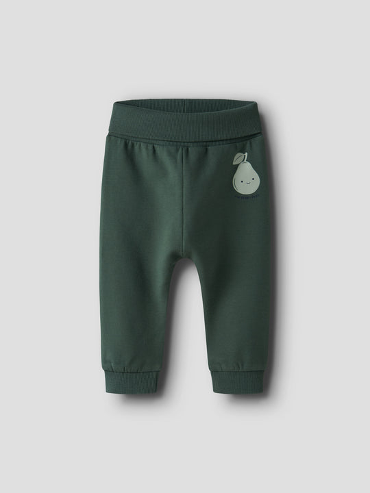 name it baby VONNE SWEAT PANT - Garden Topiary | Pear - Torgunns Barneklær AS
