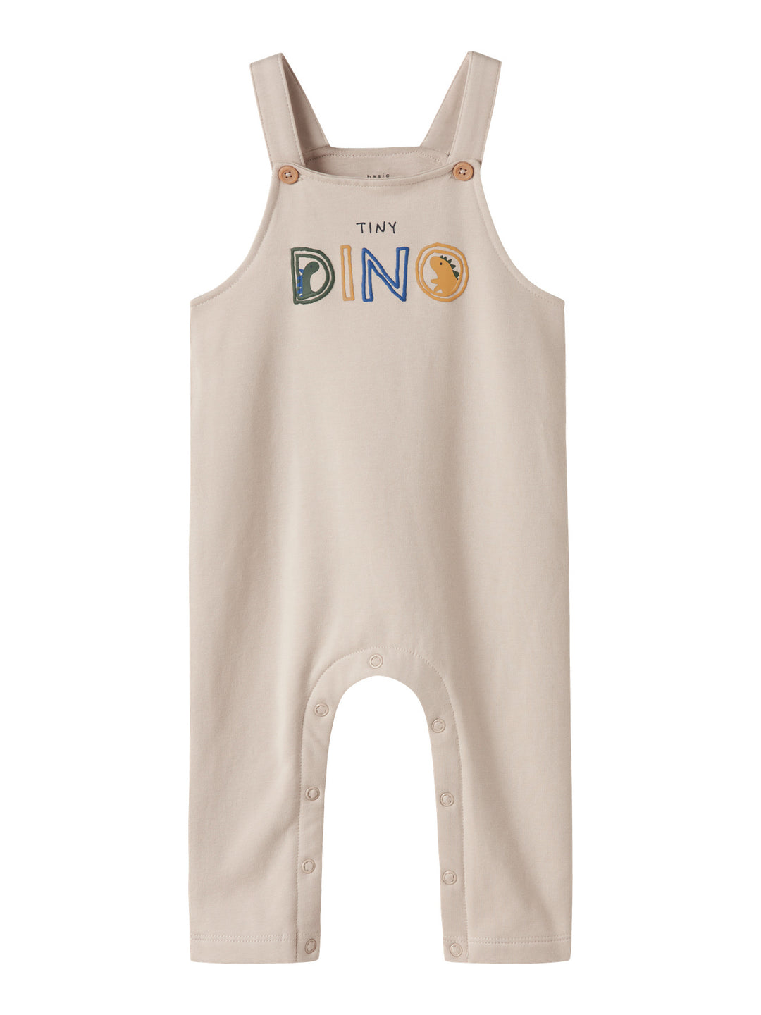 name it baby VONNE SWEAT OVERALL - Peyote | Dino - Torgunns Barneklær AS
